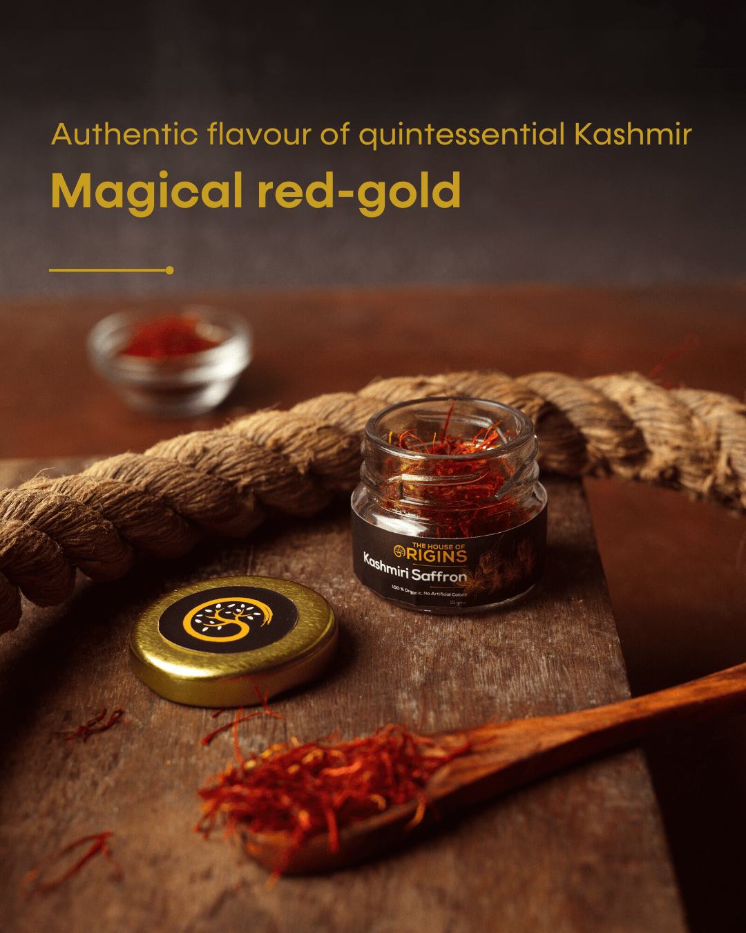 The House of Origins original Kashmiri saffron